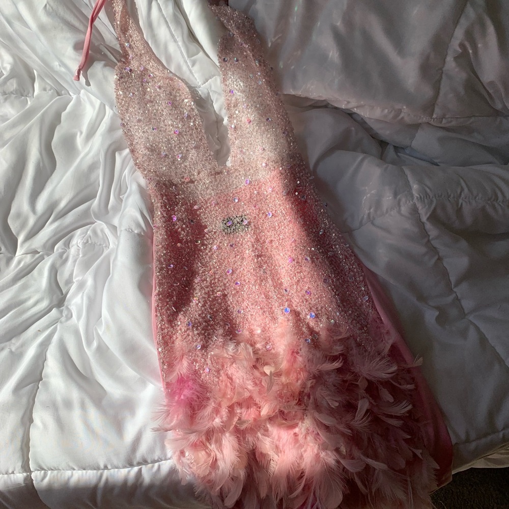 Sequin Pink Birthday Dress